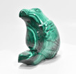 3.66" POLISHED MALACHITE EAGLE Animal Carving - Congo mc801