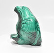 3.66" POLISHED MALACHITE EAGLE Animal Carving - Congo mc801