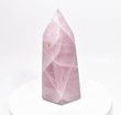7.59" Beautiful Polished ROSE QUARTZ Crystal OBELISK Tower Madagascar P765