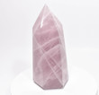 7.59" Beautiful Polished ROSE QUARTZ Crystal OBELISK Tower Madagascar P765