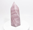 7.59" Beautiful Polished ROSE QUARTZ Crystal OBELISK Tower Madagascar P765
