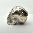 2.44" GOLDEN Polished PYRITE SKULL Carving - Peru P437
