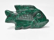 4.44" Beautiful POLISHED MALACHITE FISH Animal Carving - Congo mc772