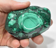 3.38" POLISHED MALACHITE - Congo A815