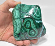 3.74" Polished MALACHITE AND CHRYSOCOLLA "Video" - Congo A885