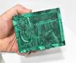 3.89" Beautiful Polished MALACHITE JEWELRY BOX "Video" - Congo mc889