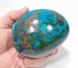 3.81" Polished CHRYSOCOLLA And MALACHITE FREEFORM "Video" Ica Peru -T201