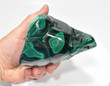 4.44" Beautiful POLISHED MALACHITE "Video" Congo A860