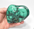 4.44" Beautiful POLISHED MALACHITE "Video" Congo A860