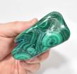 3.26" Beautiful POLISHED MALACHITE With CHRYSOCOLLA "Video" Congo A870