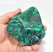 3.58" Beautiful POLISHED MALACHITE With CHRYSOCOLLA "Video" Congo A867