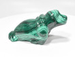 3.38" Beautiful POLISHED MALACHITE SEAL Animal Carving "Video" - Congo mc849