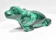 3.38" Beautiful POLISHED MALACHITE SEAL Animal Carving "Video" - Congo mc849