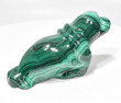 3.38" Beautiful POLISHED MALACHITE SEAL Animal Carving "Video" - Congo mc849