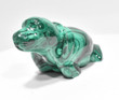 3.38" Beautiful POLISHED MALACHITE SEAL Animal Carving "Video" - Congo mc849