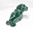 2.83" Beautiful POLISHED MALACHITE SEAL Animal Carving "Video" - Congo mc847