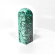 3.18" POLISHED MALACHITE OBELISK Tower Carving - Congo A953
