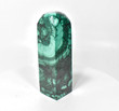 4.37" POLISHED MALACHITE OBELISK Tower Carving - Congo A944