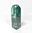 4.37" POLISHED MALACHITE OBELISK Tower Carving - Congo A944