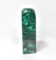 4.37" POLISHED MALACHITE OBELISK Tower Carving - Congo A944