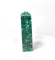 4.01" POLISHED MALACHITE OBELISK Tower Carving - Congo A940