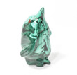 2.51" POLISHED MALACHITE PENGUIN Animal Carving - Congo mc959
