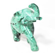 4.13" POLISHED MALACHITE ELEPHANT Animal Carving - Congo mc954