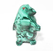 2" POLISHED MALACHITE PENGUIN Animal Carving - Congo mc960