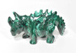 5.39" POLISHED MALACHITE DINOSAUR Animal Carving - Congo mc942