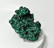 6.69" SHIMMERING FIBROUS MALACHITE - Mindingi Mine, Congo Q614