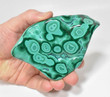 4.68" Polished MALACHITE AND CHRYSOCOLLA - Congo A911