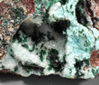 4.25"CHRYSOCOLLA Ps With MALACHITE QUARTZ Druzy Tenke Fungurume Congo Q593