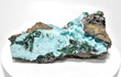 6.49" CHRYSOCOLLA Ps With MALACHITE QUARTZ Druzy Tenke Fungurume Congo Q602