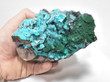 4.89" CHRYSOCOLLA Ps With MALACHITE QUARTZ Druzy Tenke Fungurume Congo Q603