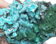 4.89" CHRYSOCOLLA Ps With MALACHITE QUARTZ Druzy Tenke Fungurume Congo Q603