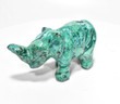 3.34" POLISHED MALACHITE and Chrysocolla ELEPHANT Animal Carving - Congo mc931