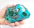 4.96" POLISHED CHRYSOCOLLA MALACHITE Kalukuluku Mine - Congo B153
