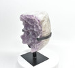 9.72" Beautiful DRUZY SUGAR AMETHYST with stand - Brazil T299
