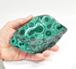 5.41" POLISHED BULLSEYE MALACHITE - Congo B140