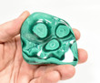 3.14" POLISHED BULLSEYE MALACHITE - Congo B132