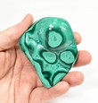 3.14" POLISHED BULLSEYE MALACHITE - Congo B132