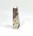 5.07" Golden PYRITE CRYSTAL OBELISK Tower Huanzala Mine, Peru - T316