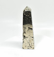 5.35" Golden PYRITE CRYSTAL OBELISK Tower Huanzala Mine, Peru - T313
