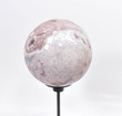 5" Beautiful POLISHED PINK AMETHYST Sphere with stand - Planalto Brazil T301