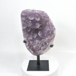12.91" Beautiful DRUZY SUGAR AMETHYST with stand 15.7 Pounds - Brazil T297