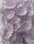 12.91" Beautiful DRUZY SUGAR AMETHYST with stand 15.7 Pounds - Brazil T297
