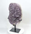 13.38" Beautiful DRUZY SUGAR AMETHYST with stand - Brazil T298