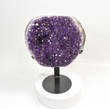 12.40" Beautiful AMETHYST CLUSTER with stand - Uruguay T295