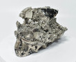 6.61" GOLDEN Polished PYRITE SKULL - Huanzala Mine, Peru T261