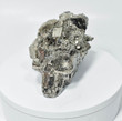 6.61" GOLDEN Polished PYRITE SKULL - Huanzala Mine, Peru T261